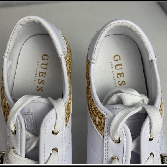 Guess Sneakers Straw Weave Panel - Picture 7 of 9